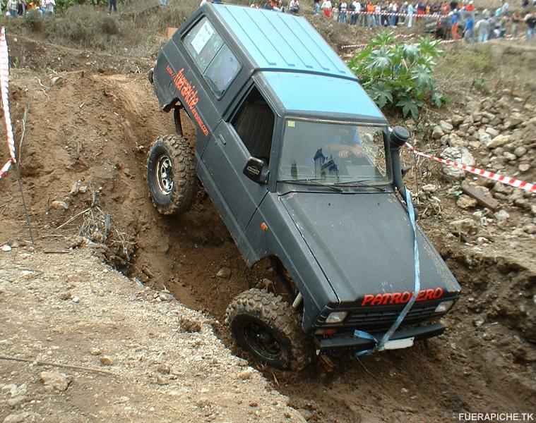 Nissan Patrol en trial 4x4